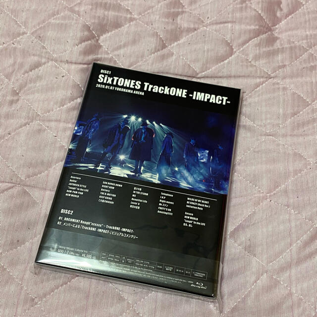 SixTONES TrackONE -IMPACT- 初回盤 Blu-ray