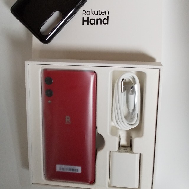 スマートフォン/携帯電話rakuten hand 美品 ハンド