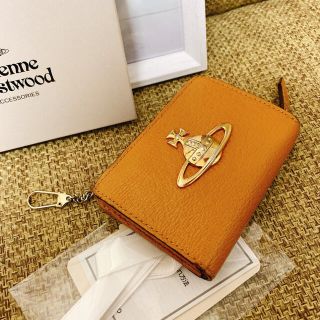 ヴィヴィアンウエストウッド(Vivienne Westwood)のVivienne Westwood ヴィヴィアン L字ファスナー 財布 キャメル(財布)