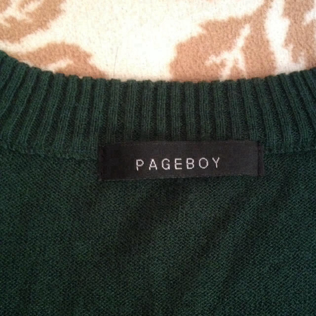 PAGEBOY(ページボーイ)のイロイロボタンカーディガン レディースのトップス(カーディガン)の商品写真