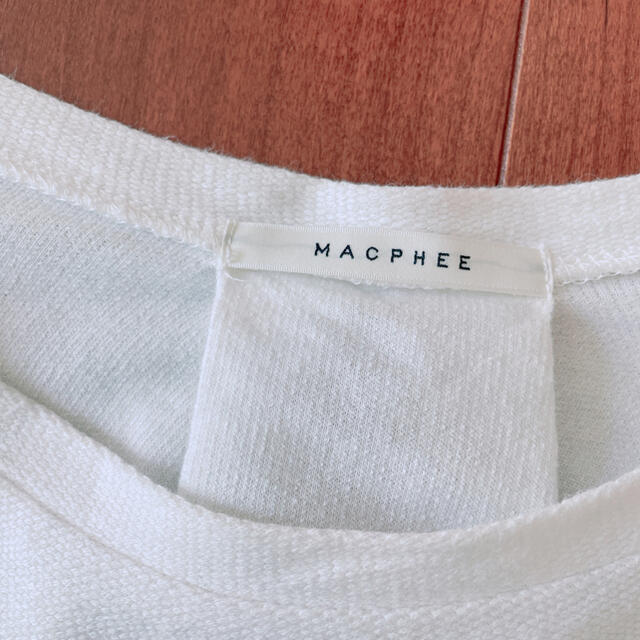 MACPHEE(マカフィー)のトゥモローランド　マカフィー　クロップドトップス レディースのトップス(カットソー(半袖/袖なし))の商品写真