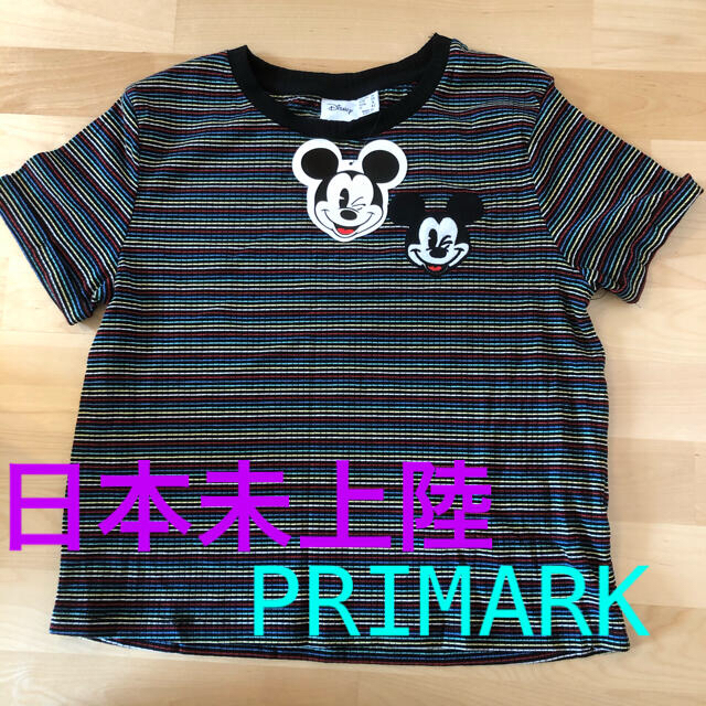 PRIMARK(プライマーク)の新品未使用　ミッキーTシャツ レディースのトップス(Tシャツ(半袖/袖なし))の商品写真