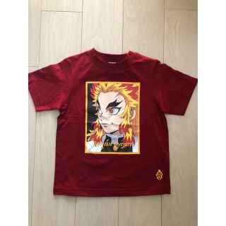 ジーユー(GU)のGU 鬼滅の刃 Tシャツ 煉獄杏寿郎 130センチ(Tシャツ/カットソー)