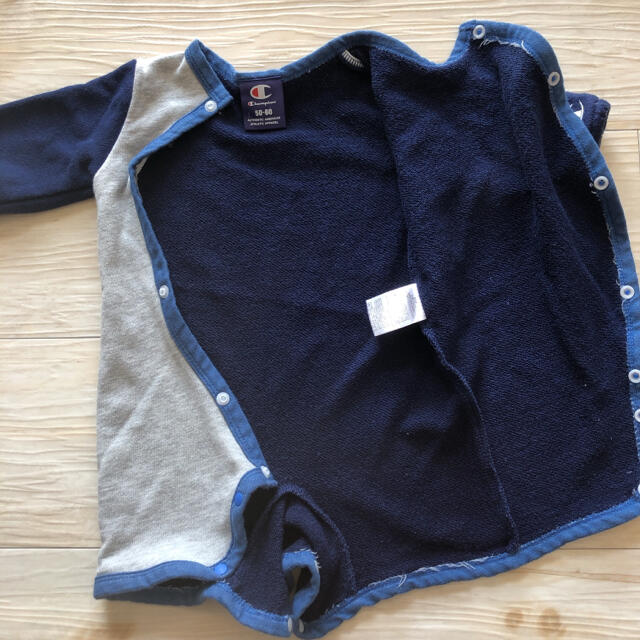 Champion(チャンピオン)のチャンピオン　ロンパース キッズ/ベビー/マタニティのベビー服(~85cm)(ロンパース)の商品写真