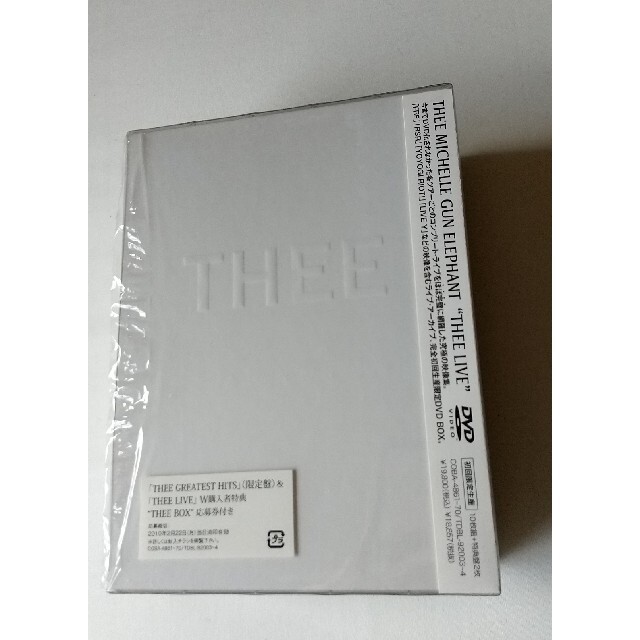 美品★THEE LIVE DVD★tmge