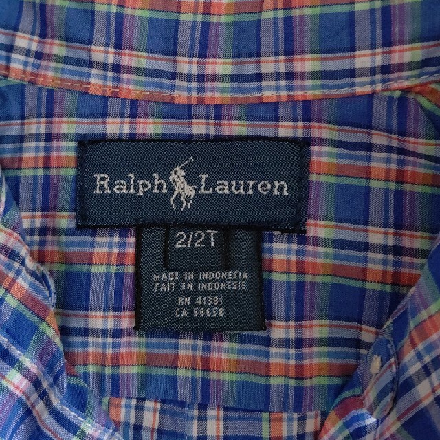 Ralph Lauren(ラルフローレン)のラルフローレン/Ralph Lauren/キッズ/シャツ/新品 キッズ/ベビー/マタニティのキッズ服男の子用(90cm~)(Tシャツ/カットソー)の商品写真