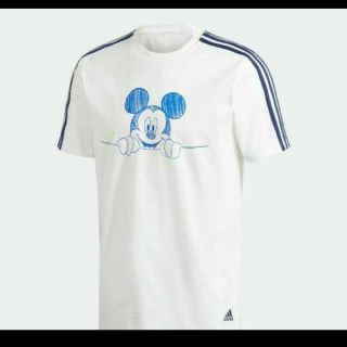 アディダス(adidas)の【新品】【サイズXO】adidasディズニーコラボTシャツ(Tシャツ/カットソー(半袖/袖なし))