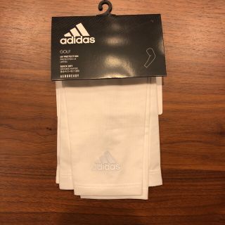 アディダス(adidas)のアディダス　ゴルフ　アームカバー　ホワイト(ウエア)