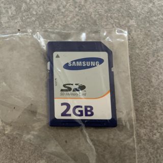 サムスン(SAMSUNG)のSDカード2GB 新品(PC周辺機器)