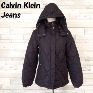 カルバンクライン(Calvin Klein)のカルバンクライン ジーンズ ダイヤキルティング フーデッドダウンジャケット(ダウンジャケット)