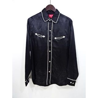 シュプリーム(Supreme)のSUPREME 16aw SATIN WESTERN SHIRT(シャツ)