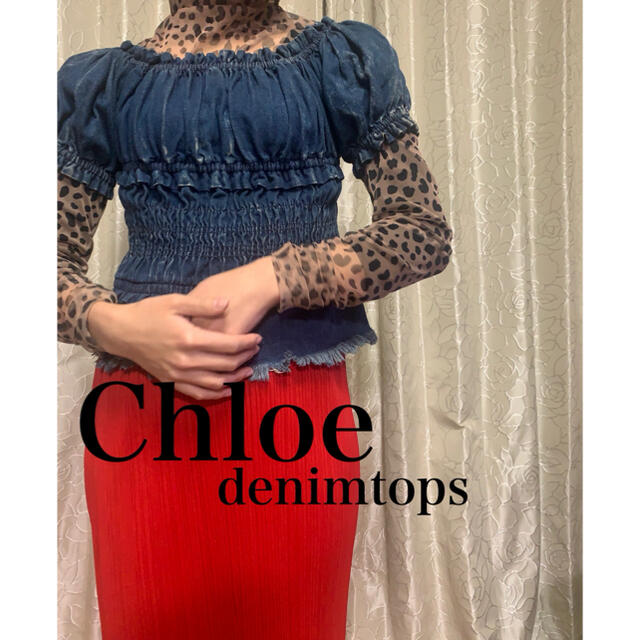 Chloe デニム　トップス