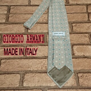 ジョルジオアルマーニ(Giorgio Armani)のGIORGIO ARMANI ジョルジオアルマーニ イタリア製 総柄 ネクタイ(ネクタイ)