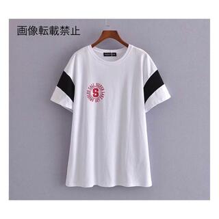 ????春新作????3890◆プリント デザイン 半袖 Tシャツ