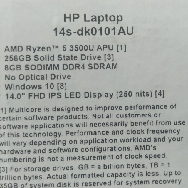 新品 HP 14.0型 フルHD Windows 10 ノートパソコン 1