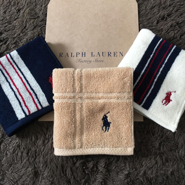 Ralph Lauren(ラルフローレン)のギフトセット♡まぁてぃん様専用です◡̈* メンズのファッション小物(ハンカチ/ポケットチーフ)の商品写真