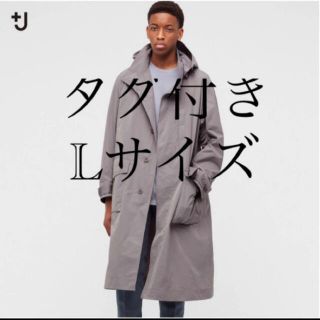 ユニクロ(UNIQLO)の＋Ｊ　オーバーサイズフーデッドロングコート(ステンカラーコート)