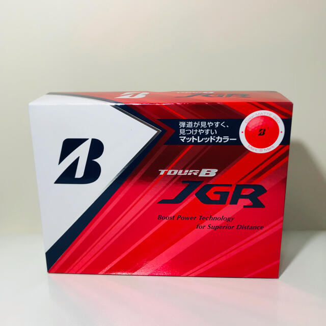 BRIDGESTONE(ブリヂストン)のJGRゴルフボール マットレッド 【2ダース】 チケットのスポーツ(ゴルフ)の商品写真