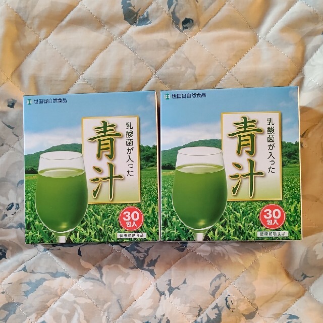 【新品・未開封】世田谷自然食品 乳酸菌が入った青汁　30包×2箱