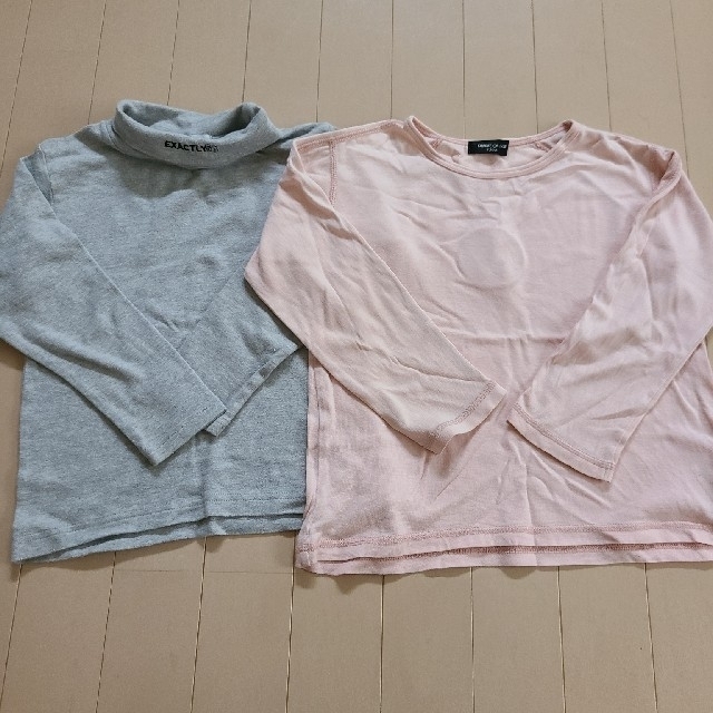 COMME CA ISM(コムサイズム)のロンT２枚セット　110サイズ　120サイズ　ロングTシャツ２枚組　コムサ含 キッズ/ベビー/マタニティのキッズ服男の子用(90cm~)(Tシャツ/カットソー)の商品写真