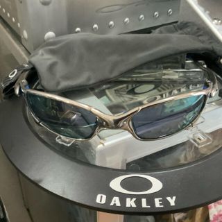 オークリー(Oakley)のオークリー ジュリエット　polished/emerald slate(サングラス/メガネ)