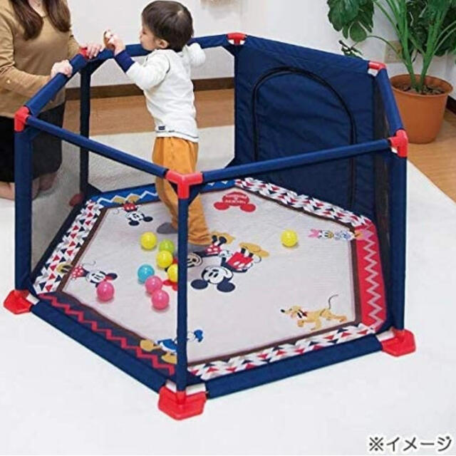 美品値下げ!ディズニー♡ベビーサークル