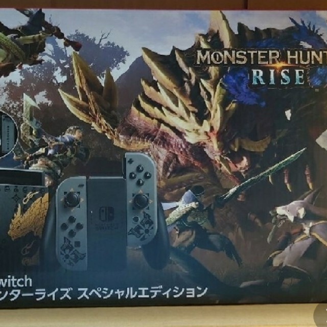 家庭用ゲーム機本体Switch本体モンスターハンター ライズ スペシャル・エディション　モンハン