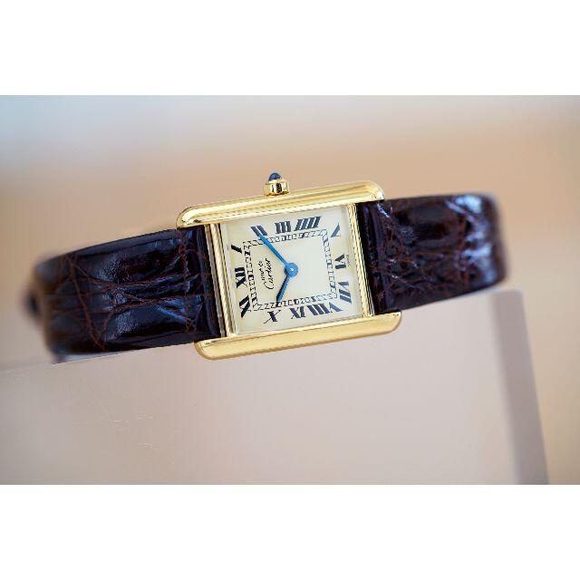 Cartier - 美品 カルティエ マスト タンク アイボリー SM Cartier