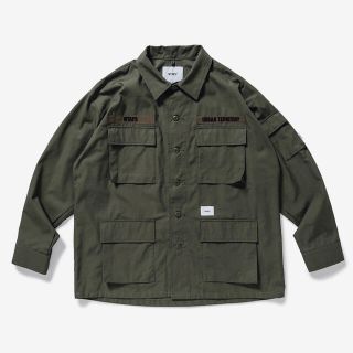 ダブルタップス(W)taps)のWTAPS 21SS 今期新作 JUNGLE LS OD新品 サイズS(ミリタリージャケット)