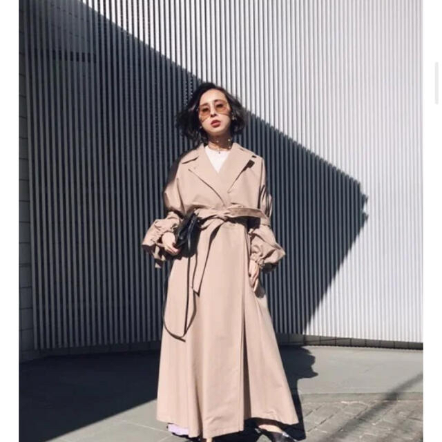 レディースAmeriVINTAGE gourd sleeve trench coat