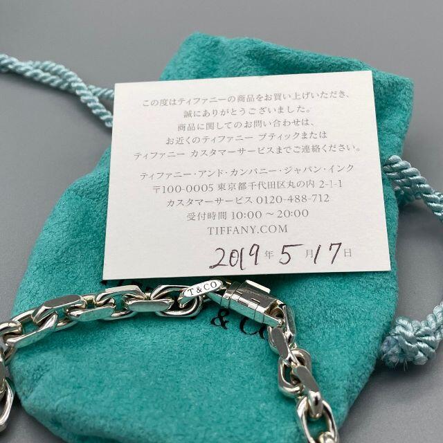 Tiffany & Co. - 希少 美品 ティファニー メイカーズ ナロー チェーン
