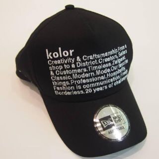 カラー(kolor)のkolor SPECIAL NEW ERA BASEBALL CAP(キャップ)