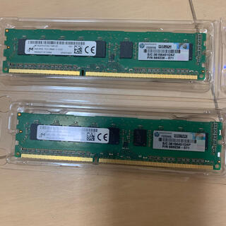 サーバー用DDR3 ECCメモリ4GBx2(PCパーツ)
