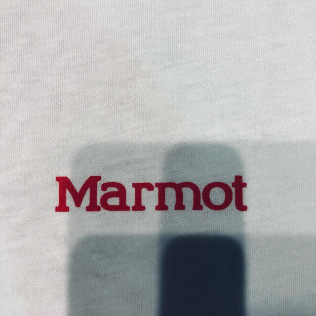 MARMOT(マーモット)のマーモット　バックプリントtシャツ 正規品　Ｌサイズ 新品未使用タグ付 メンズのトップス(Tシャツ/カットソー(半袖/袖なし))の商品写真