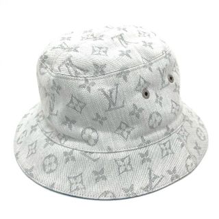 【超美品】LOUIS VUITTON ルイヴィトン ホワイト ハット 帽子