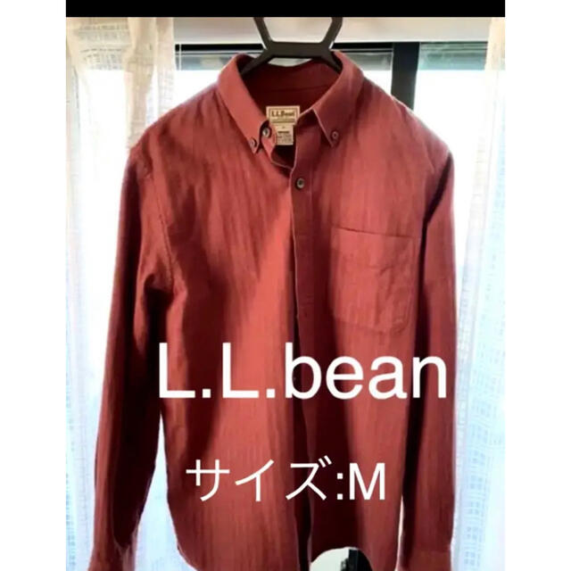 L.L.Bean(エルエルビーン)の【L.L.Bean】シャツ 赤 155-170cm メンズのトップス(シャツ)の商品写真