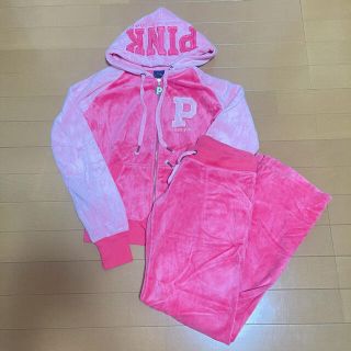 ヴィクトリアズシークレット(Victoria's Secret)のVICTORIA’S SECRET PINK セットアップ パーカー(パーカー)