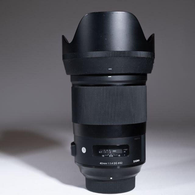 【税込?送料無料】 SIGMA - SIGMA 40mm F1.4 DG HSM Art F Nikon レンズ(単焦点)