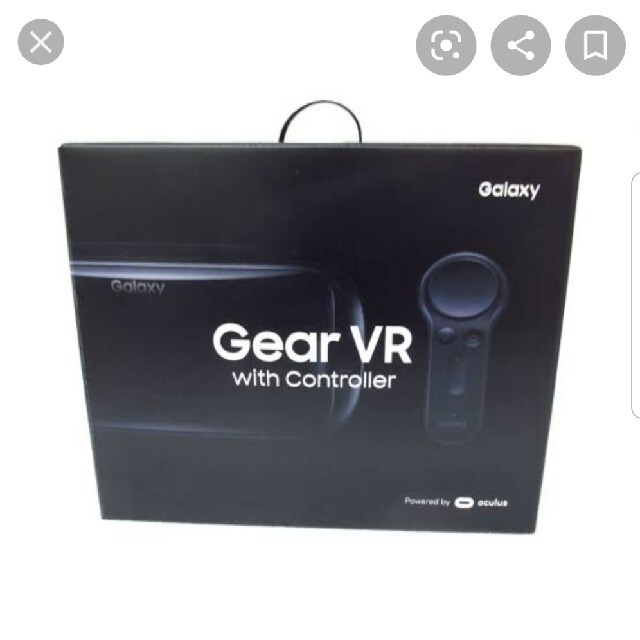 Galaxy(ギャラクシー)のGalaxy　Gear VR with Controller スマホ/家電/カメラのスマートフォン/携帯電話(その他)の商品写真