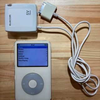 アイポッド(iPod)のiPod 80GB (第 5 世代、Late 2006) (ポータブルプレーヤー)