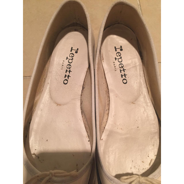 repetto(レペット)のレペット✴︎フラットシューズ白 レディースの靴/シューズ(バレエシューズ)の商品写真