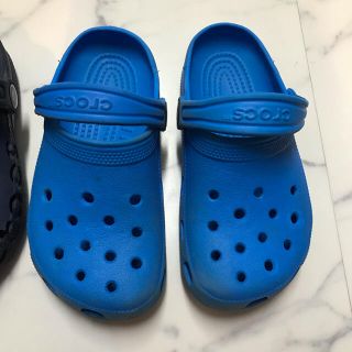 クロックス(crocs)のクロックスキッズ C10/11   17.5㎝〜18㎝(サンダル)