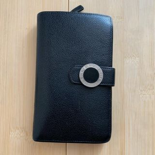 ブルガリ(BVLGARI)のBVLGARI ブルガリ 長財布 折り財布 本革 ブラック/レッド(長財布)