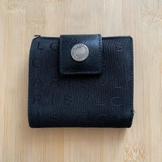 ブルガリ(BVLGARI)のBVLGARI ブルガリ 二つ折り財布 本革 ブラック/レッド(折り財布)