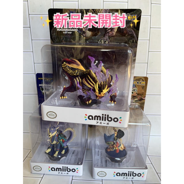 CAPCOM(カプコン)の【新品未開封】amiibo アミーボ モンスターハンター ライズ エンタメ/ホビーのフィギュア(ゲームキャラクター)の商品写真