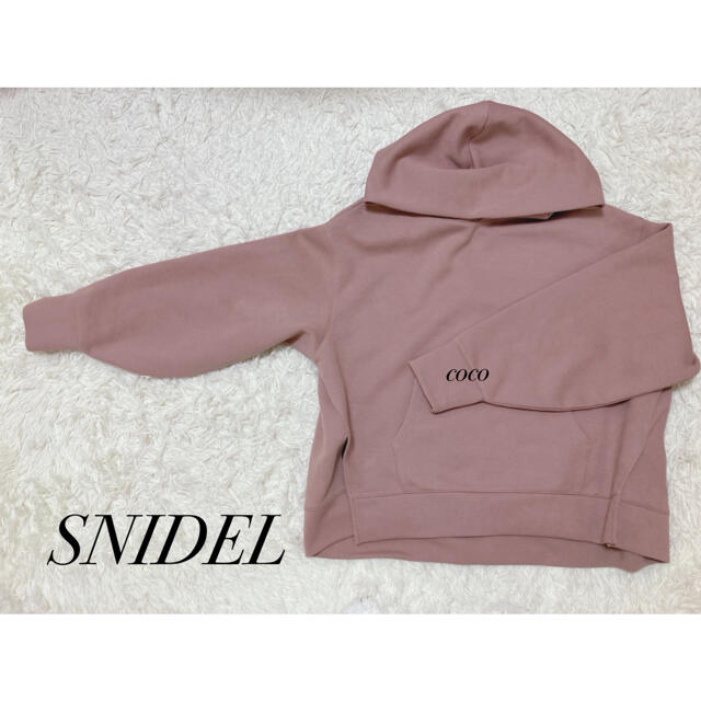 SNIDEL(スナイデル)のSNIDEL☆sustainaフーディー レディースのトップス(パーカー)の商品写真