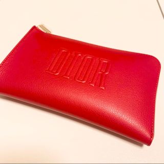 ディオール(Dior)の【新品】Diorポーチ red 非売品(ポーチ)