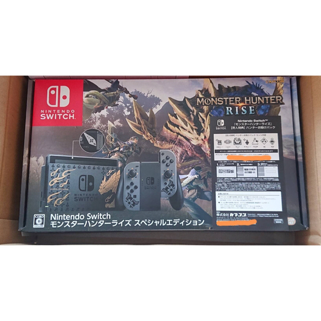 特典付き Nintendo Switch モンスターハンターライズ 特典付き Nintendo Switch モンスターハンターライズ