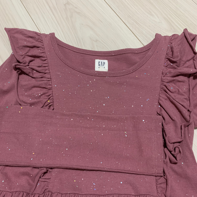 GAP Kids(ギャップキッズ)の美品　ギャップキッズ　春ワンピース　120 キッズ/ベビー/マタニティのキッズ服女の子用(90cm~)(ワンピース)の商品写真