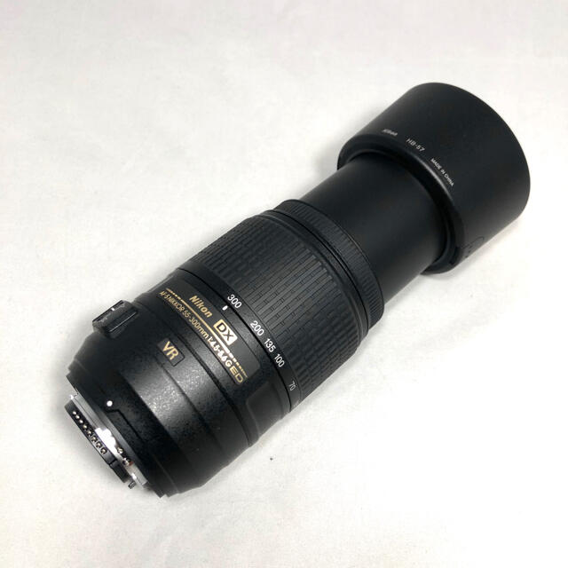 Nikon(ニコン)の未使用級　Nikon AF-S DX 55-300mm  ED VR 美品 スマホ/家電/カメラのカメラ(レンズ(ズーム))の商品写真